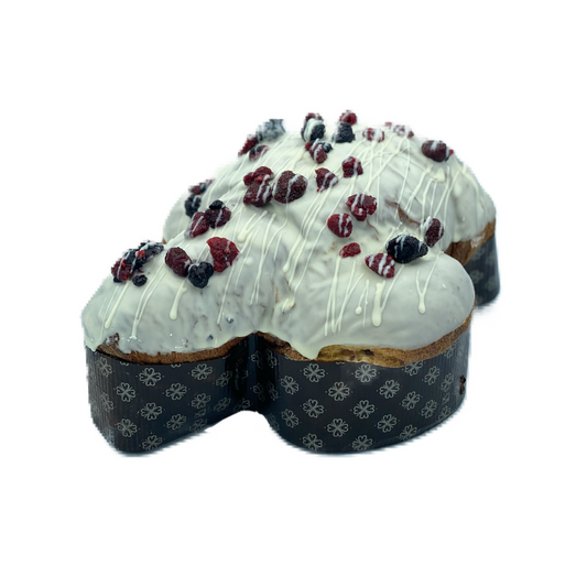 Amuri Colomba with Berries and White Chocolate Chips