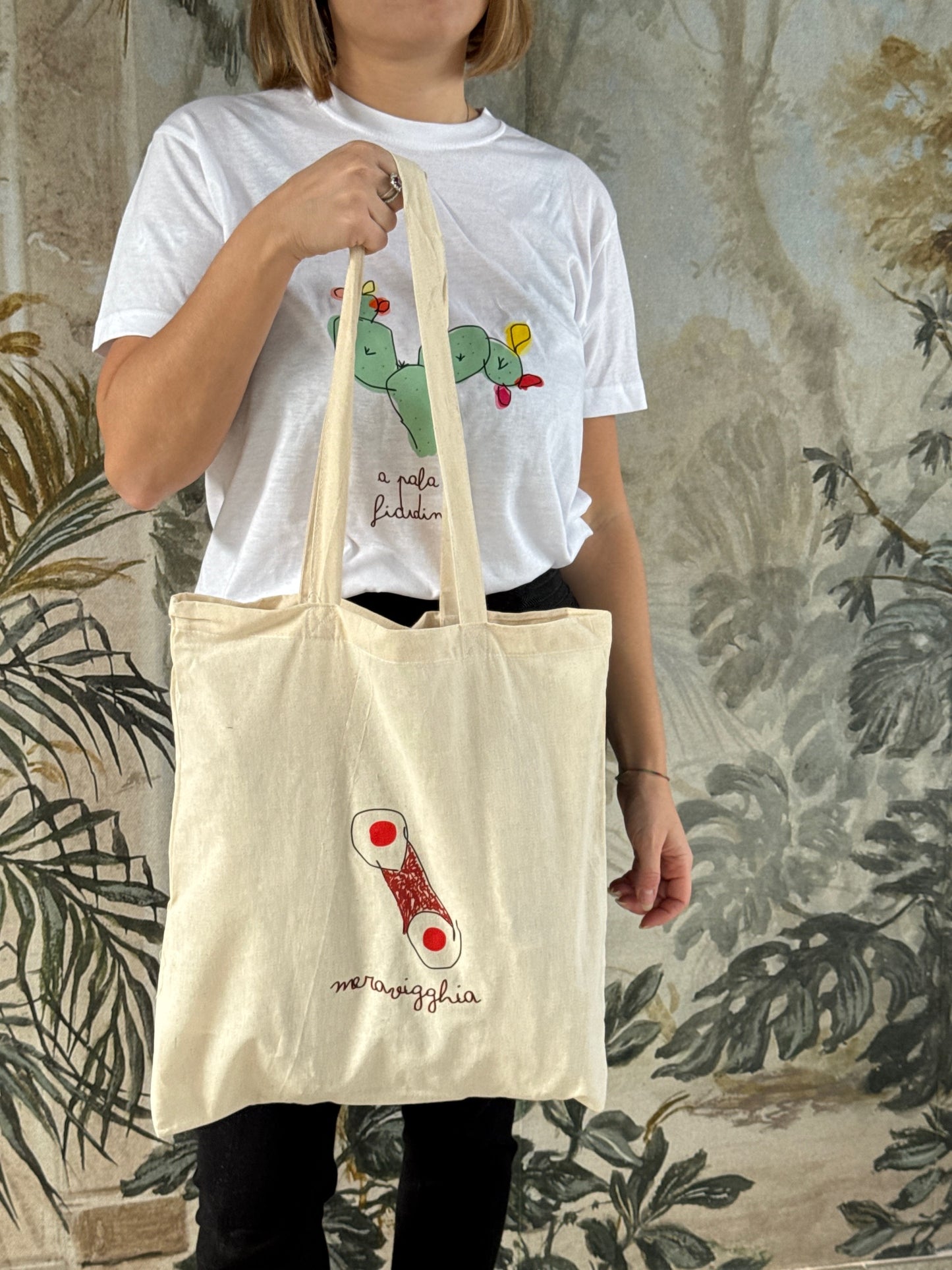 Shopper in tela "Meravigghia"