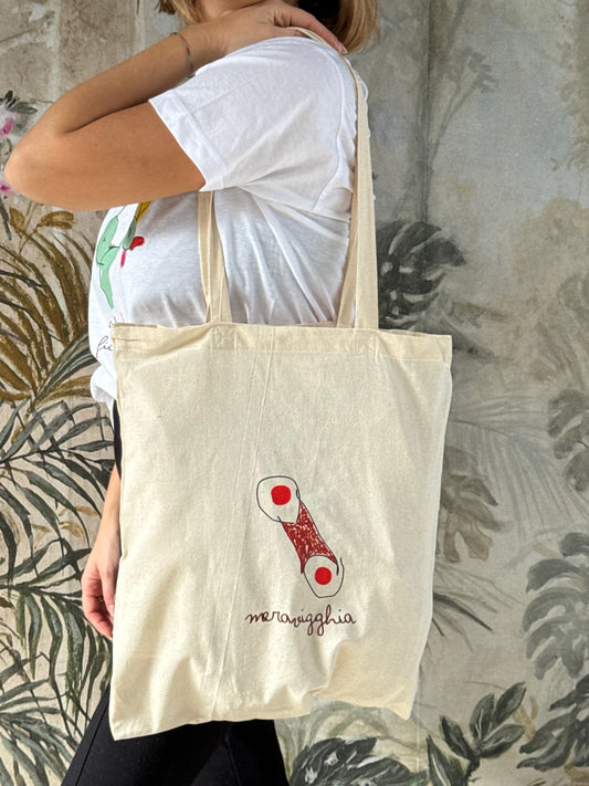 Shopper in tela "Meravigghia"