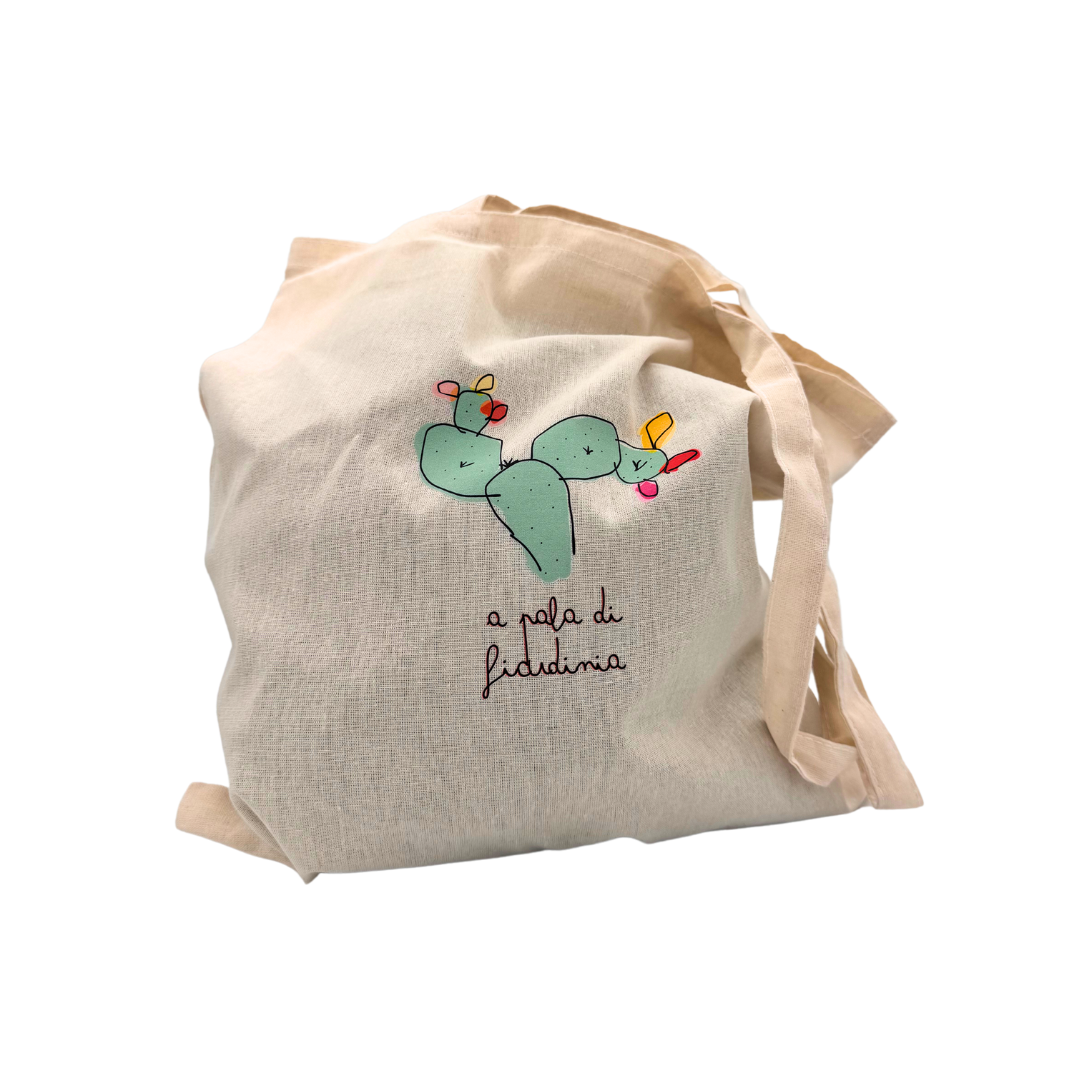 tote bag siciliana fico d'india